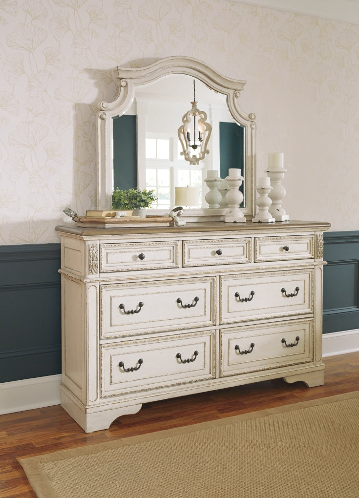 Realyn Bed, Dresser, Mirror, Chest & Nightstand, Bedroom Set
