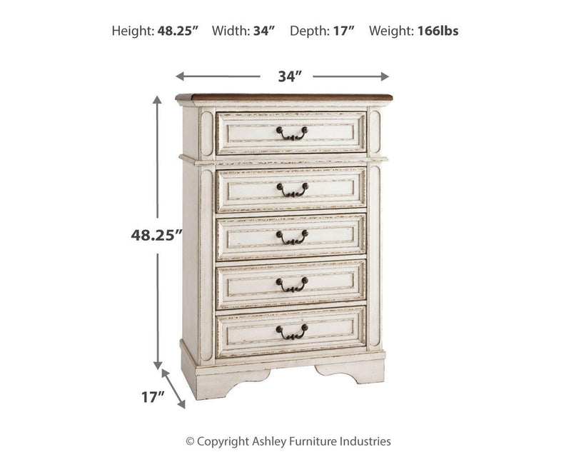 Realyn Dressers and Chests