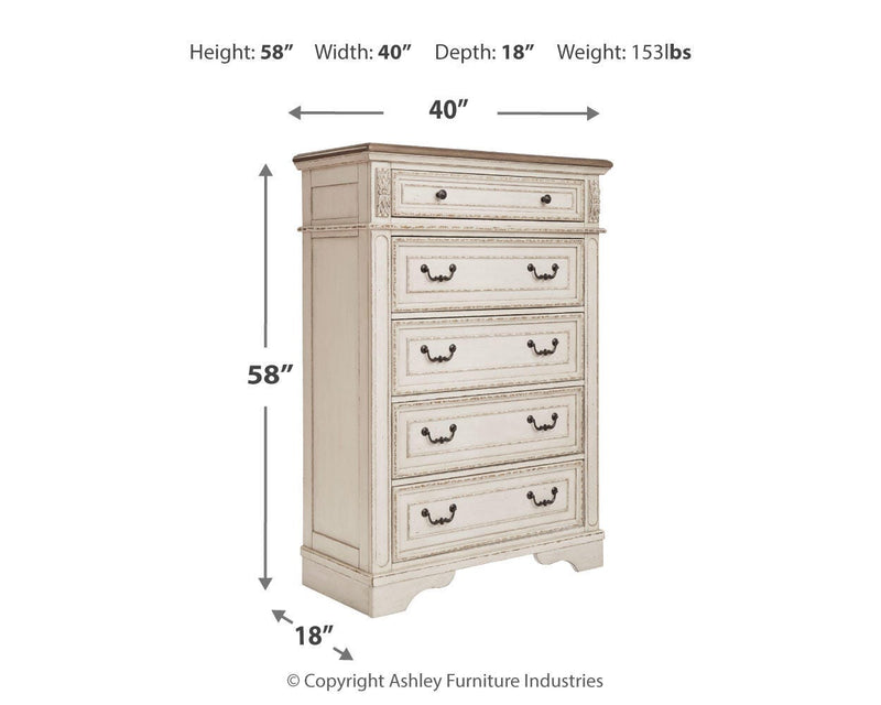 Realyn Dressers and Chests