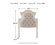 Realyn UPH Panel Headboard