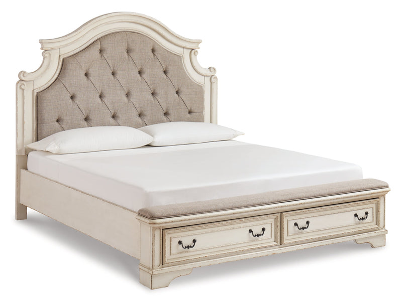 Realyn Bed, Dresser, Mirror, Chest & Nightstand, Bedroom Set