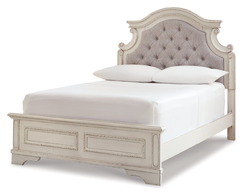 Realyn Bed, Dresser, Mirror, Chest & Nightstand, Bedroom Set