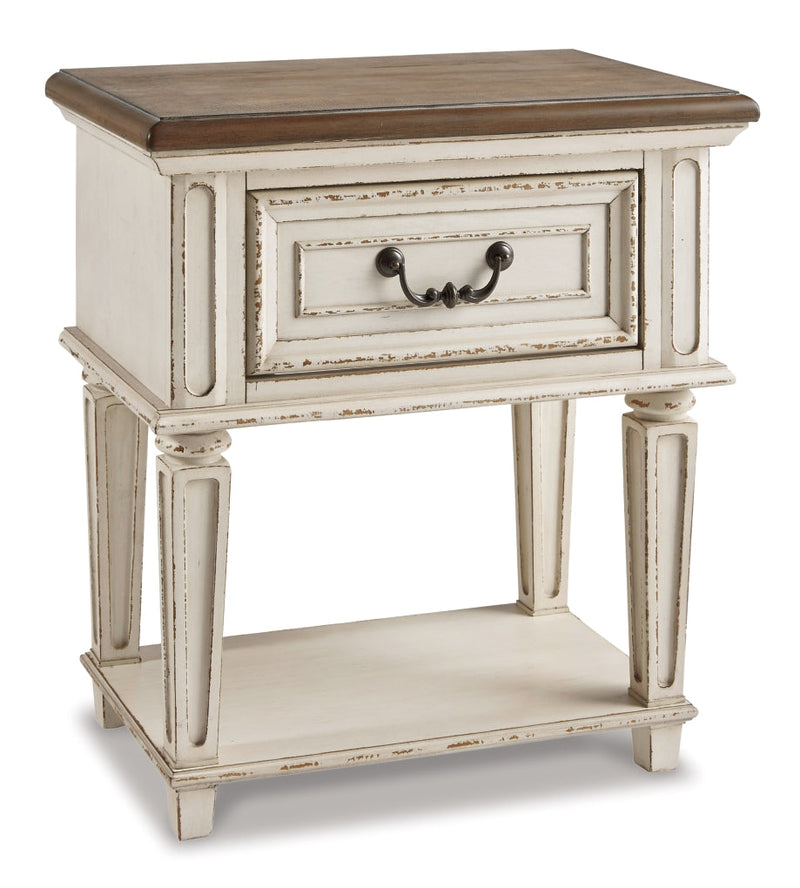 Realyn Bed, Dresser, Mirror, Chest & Nightstand, Bedroom Set