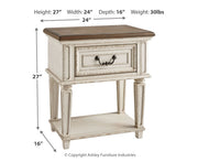 Realyn One Drawer Night Stand