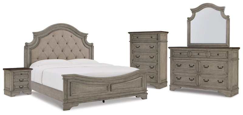 Lodenbay Panel Bed, Dresser, Mirror, Chest & Nightstand, Bedroom Set