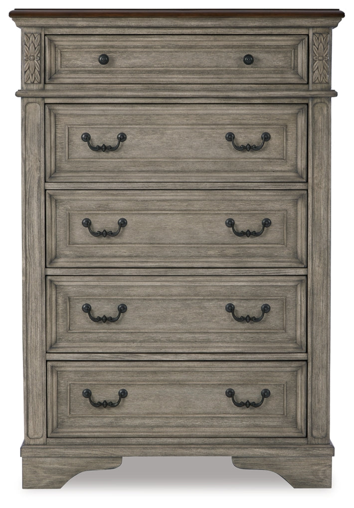 Lodenbay Panel Bed, Dresser, Mirror, Chest & Nightstand, Bedroom Set
