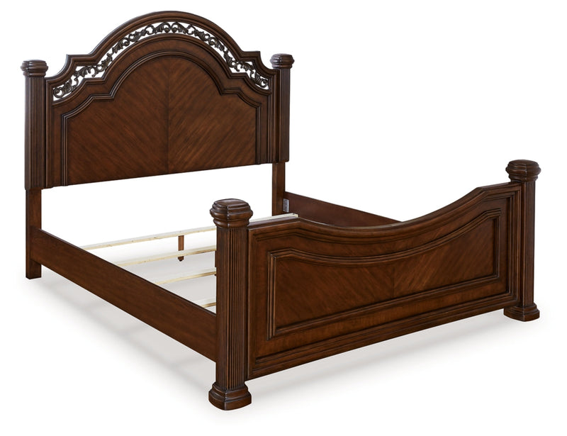 Lavinton Poster Bed, Dresser, Mirror, Chest & Nightstand, Bedroom Set