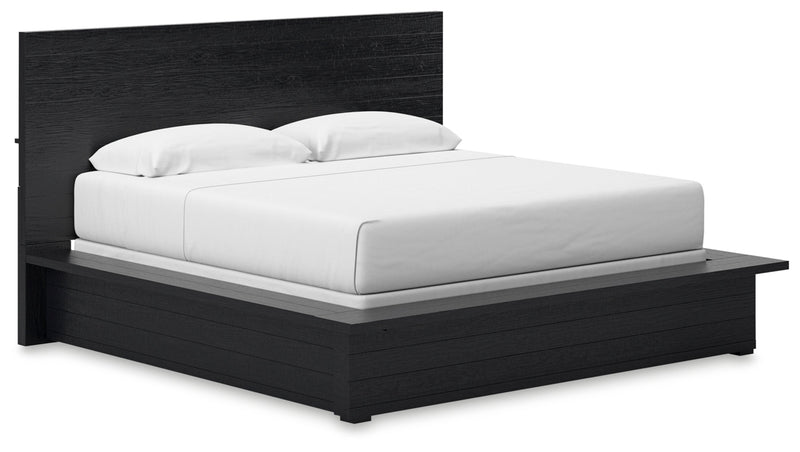 Londer Panel Bed King