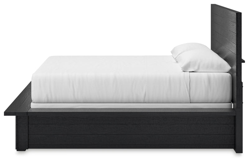 Londer Panel Bed