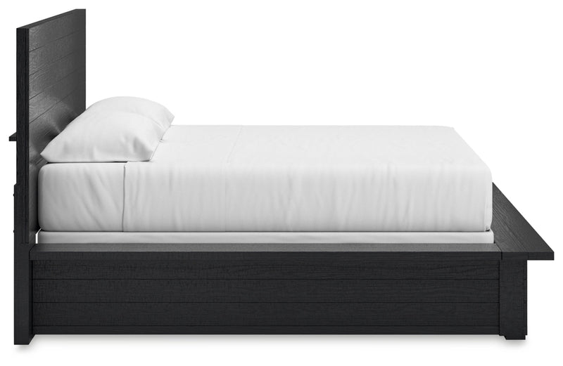Londer Panel Bed