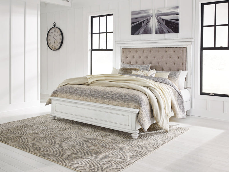 Kanwyn Panel Bed, Dresser, Mirror, Chest & Nightstand, Bedroom Set