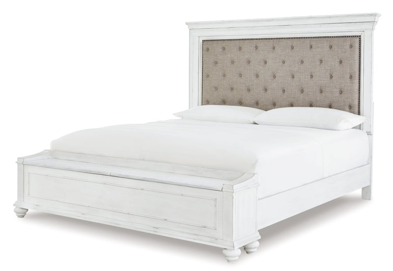Kanwyn Panel Bed, Dresser, Mirror, Chest & Nightstand, Bedroom Set