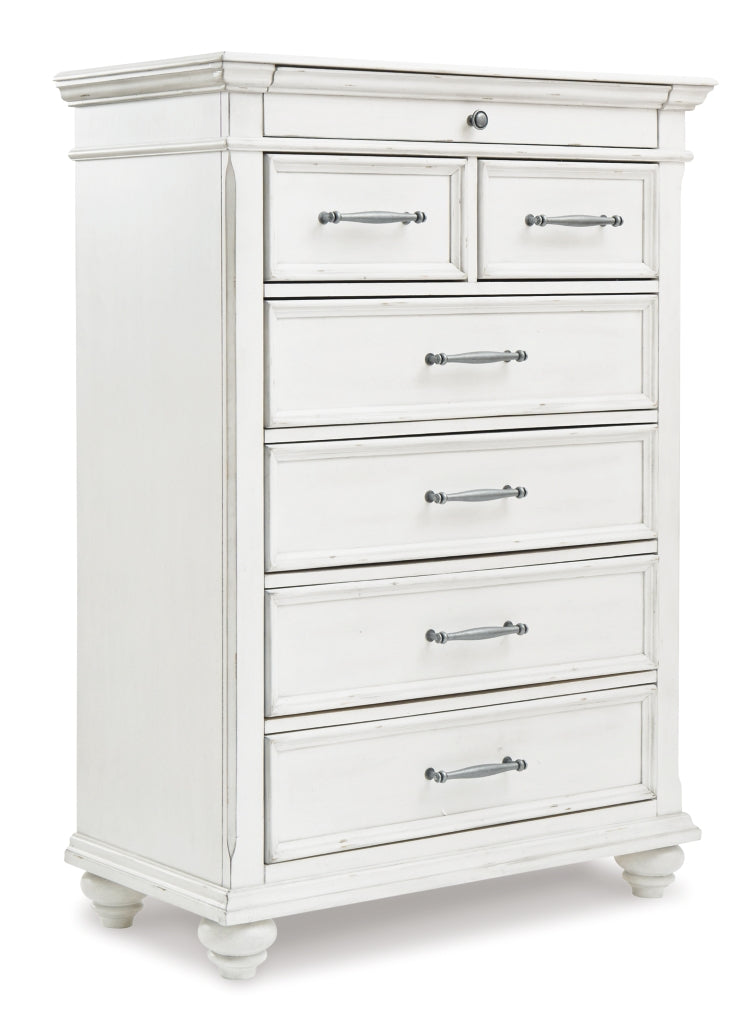 Kanwyn Panel Bed, Dresser, Mirror, Chest & Nightstand, Bedroom Set