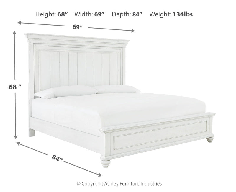 Kanwyn Panel Bed, Dresser, Mirror, Chest & Nightstand, Bedroom Set