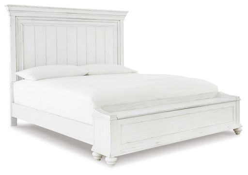 Kanwyn Panel Bed Panel Bed with Storage Bench