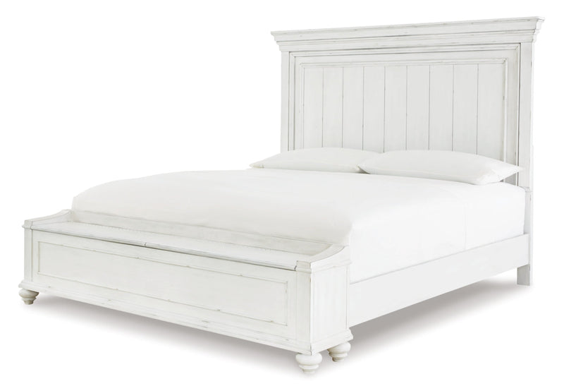 Kanwyn Panel Bed, Dresser, Mirror, Chest & Nightstand, Bedroom Set
