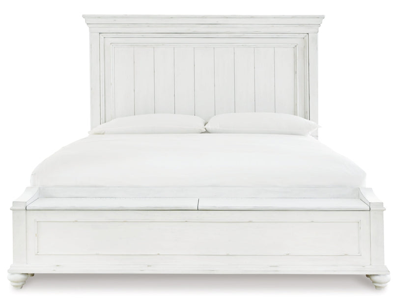Kanwyn Panel Bed, Dresser, Mirror, Chest & Nightstand, Bedroom Set