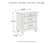 Kanwyn Panel Bed, Dresser, Mirror, Chest & Nightstand, Bedroom Set