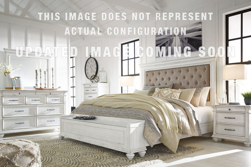 Kanwyn Panel Bed, Dresser, Mirror, Chest & Nightstand, Bedroom Set