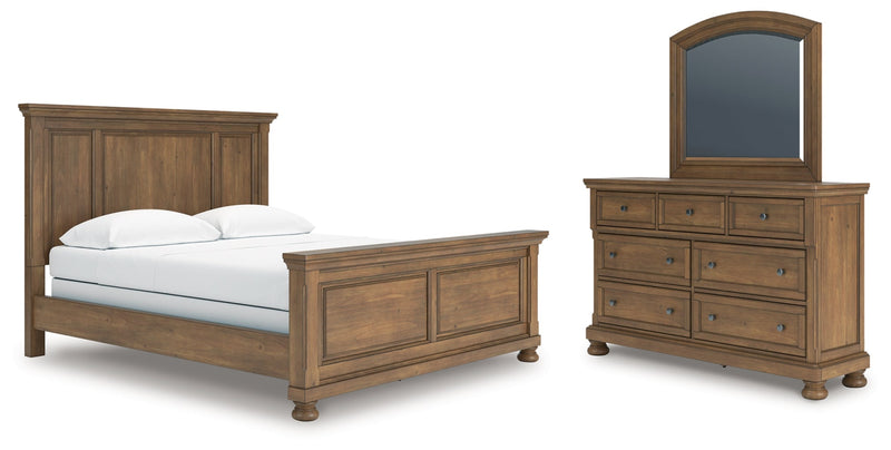 Feddinger Bed, Dresser, Mirror, Chest & Nightstand, Bedroom Set
