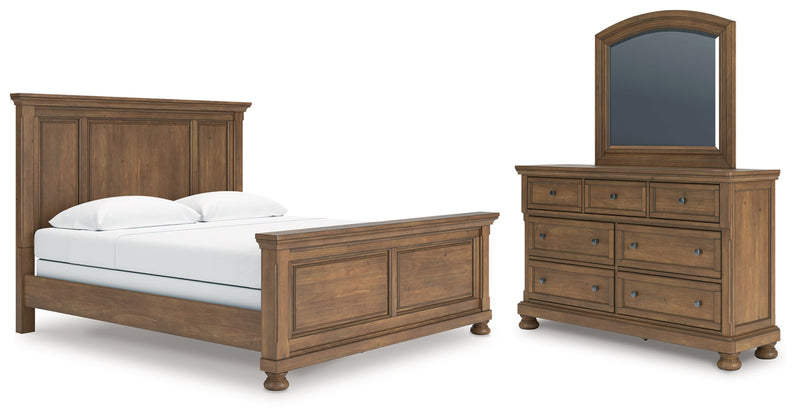 Feddinger Bed, Dresser, Mirror, Chest & Nightstand, Bedroom Set