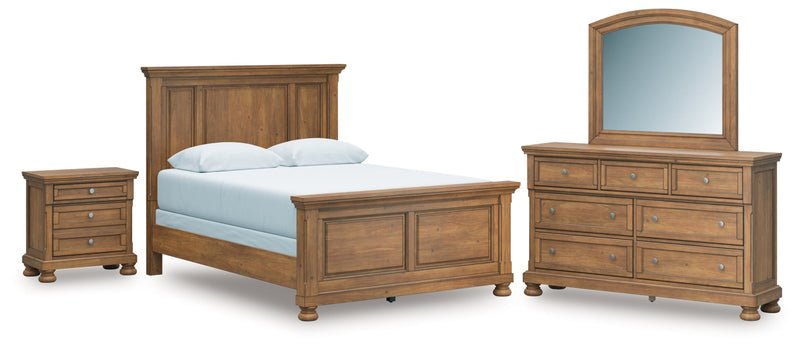 Feddinger Bed, Dresser, Mirror, Chest & Nightstand, Bedroom Set