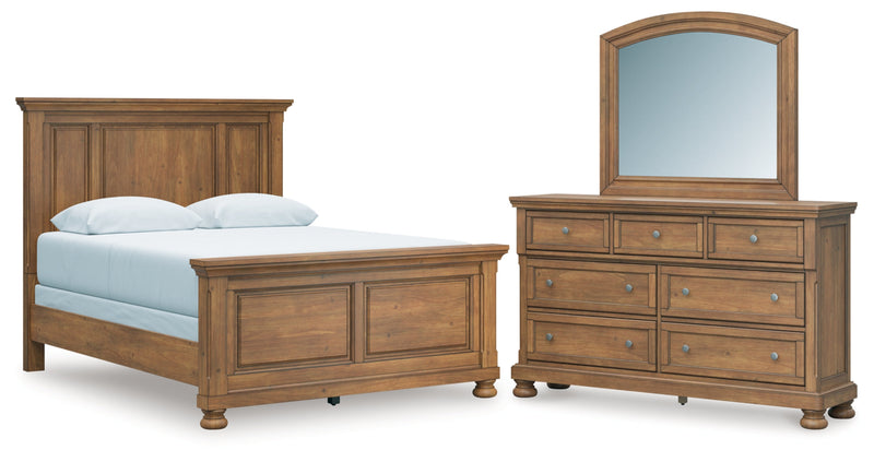 Feddinger Bed, Dresser, Mirror, Chest & Nightstand, Bedroom Set