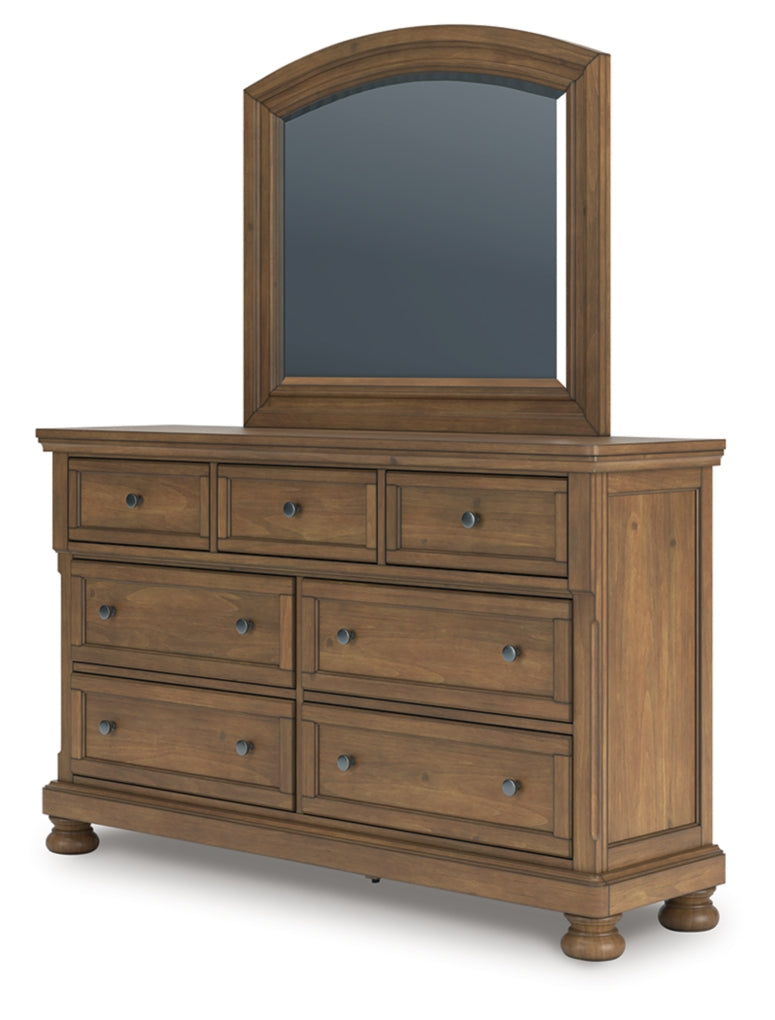 Feddinger Bed, Dresser, Mirror, Chest & Nightstand, Bedroom Set