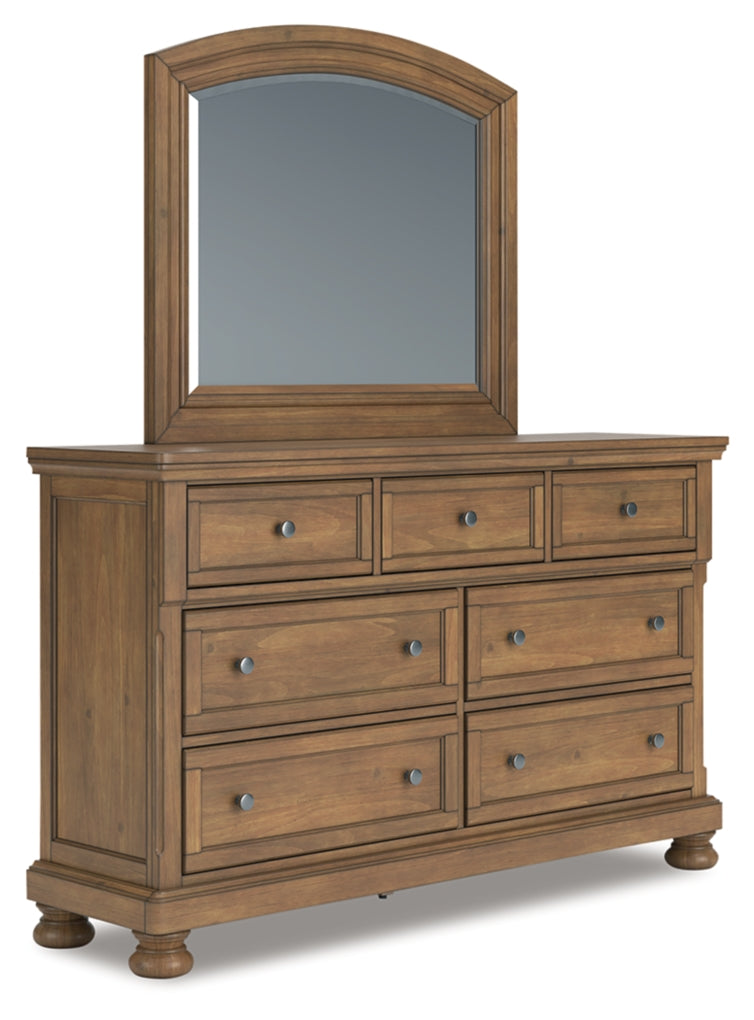 Feddinger Bed, Dresser, Mirror, Chest & Nightstand, Bedroom Set