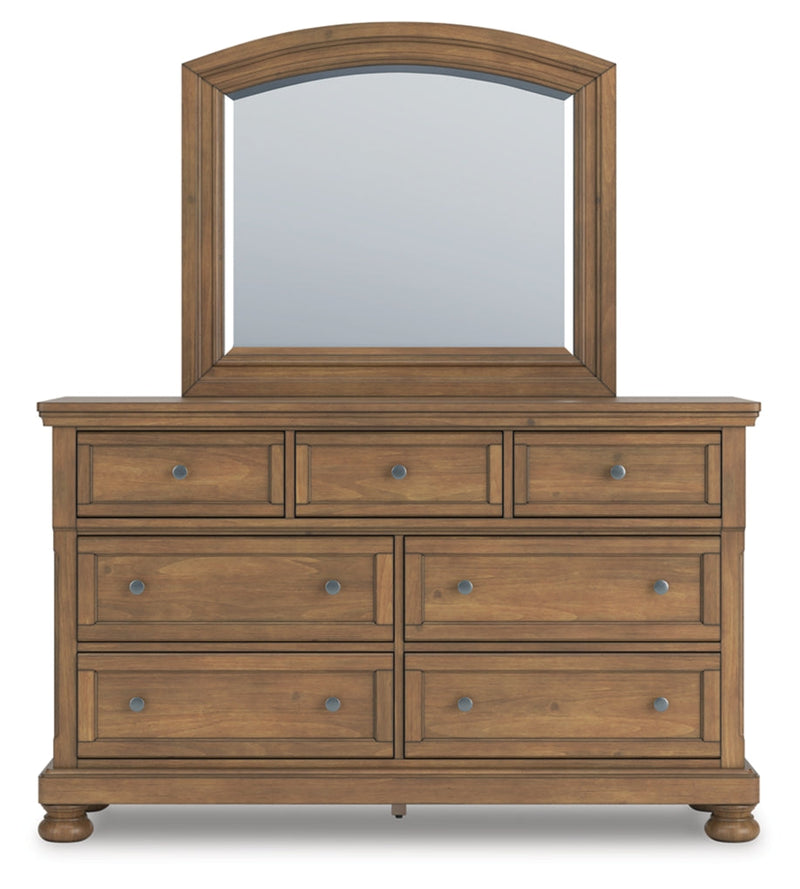 Feddinger Bed, Dresser, Mirror, Chest & Nightstand, Bedroom Set