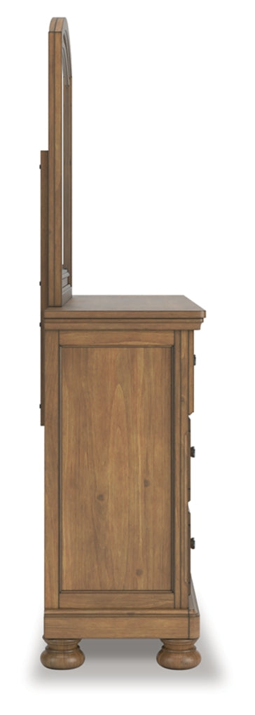 Feddinger Bed, Dresser, Mirror, Chest & Nightstand, Bedroom Set