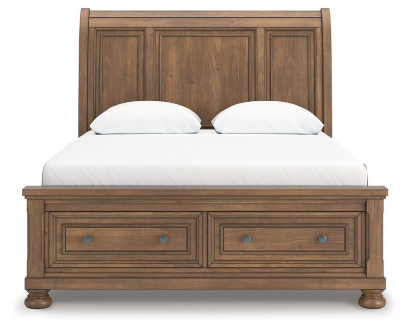 Feddinger Bed, Dresser, Mirror, Chest & Nightstand, Bedroom Set