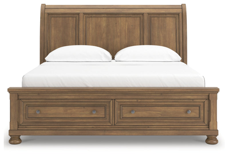 Feddinger Bed, Dresser, Mirror, Chest & Nightstand, Bedroom Set