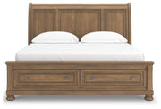 Vandenmore Storage Sleigh Bed