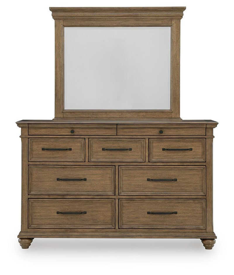 Waynely Dresser and Mirror