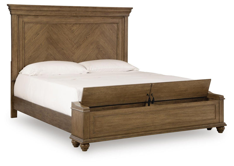 Waynely Panel Storage Bed