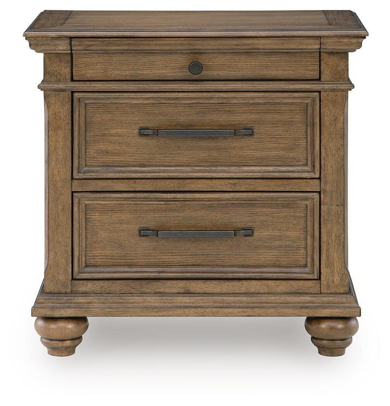 Waynely Three Drawer Night Stand