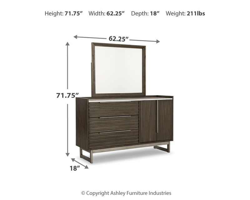Arkenton Mirrored Dressers