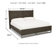 Arkenton Panel Bed, Dresser & Mirror, Bedroom Set