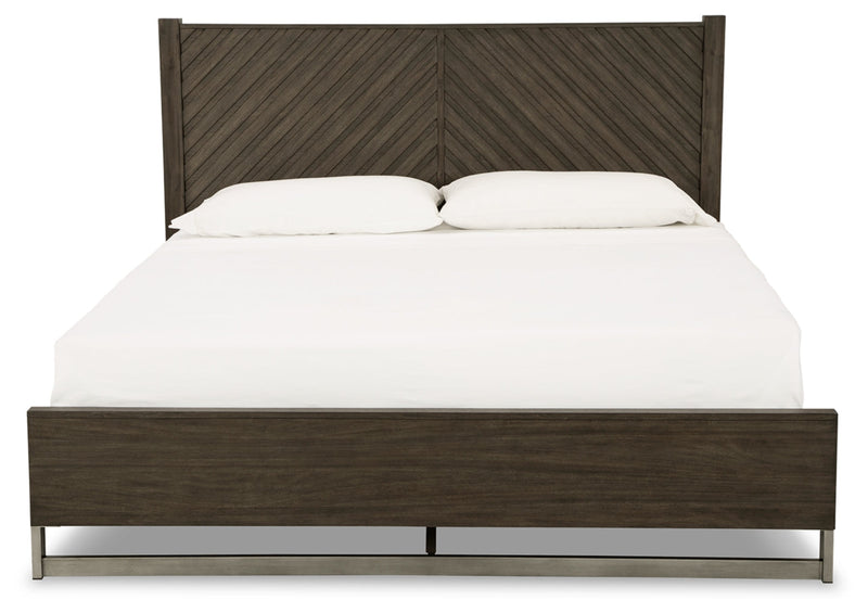 Arkenton Panel Bed, Dresser & Mirror, Bedroom Set