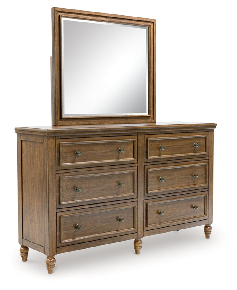 Sturlayne Upholstered Panel Bed, Dresser, Mirror, Chest & Nightstand, Bedroom Set