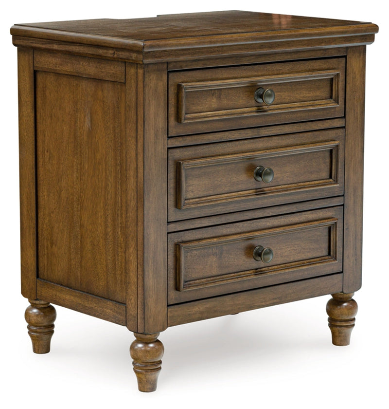 Sturlayne Upholstered Panel Bed, Dresser, Mirror, Chest & Nightstand, Bedroom Set