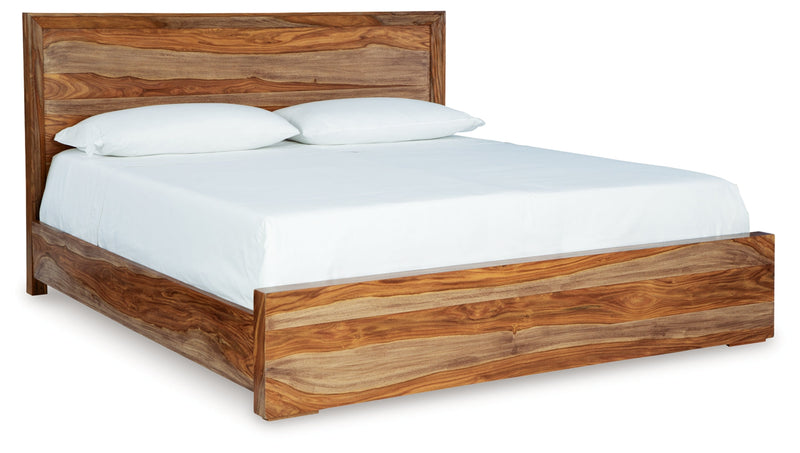 Dressonni Panel Bed, Dresser, Mirror, Chest & Nightstand, Bedroom Set