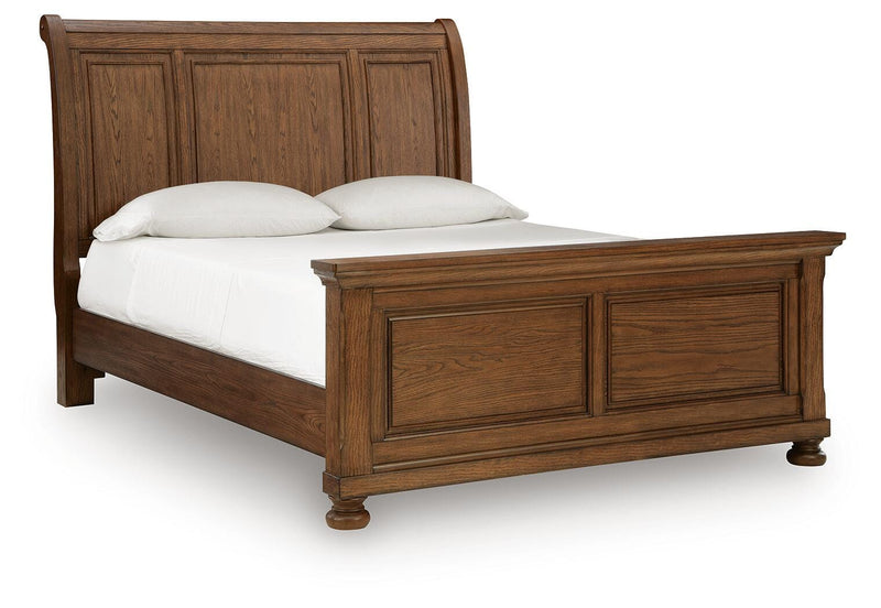 Zackaryn Beds Queen Sleigh Bed