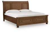 Zackaryn Beds Sleigh Storage Bed