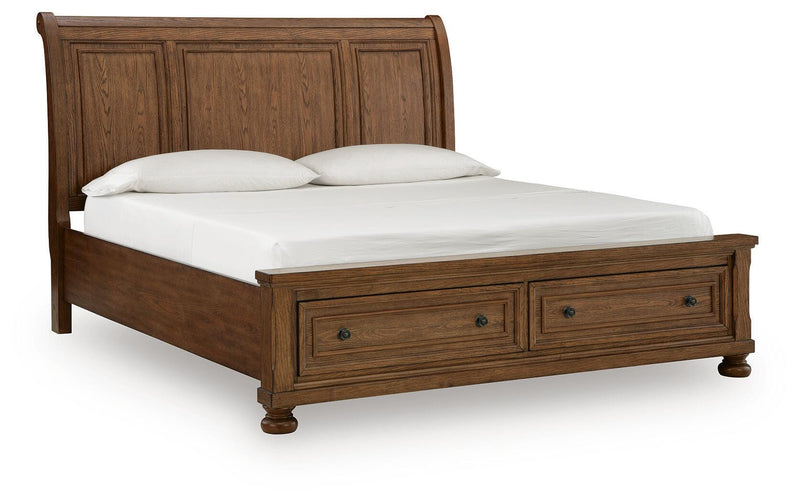 Zackaryn Beds Sleigh Storage Bed