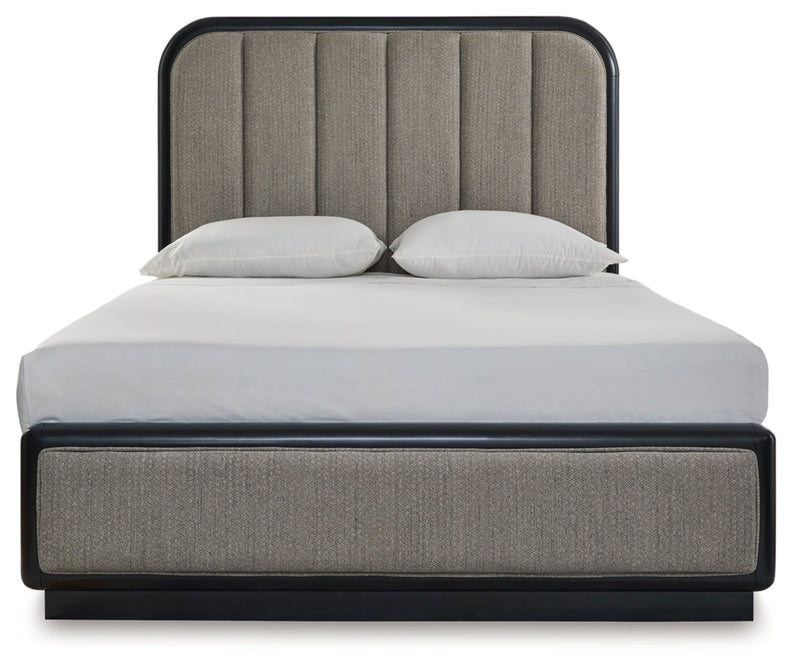 Rowanbeck Upholstered Panel Bed