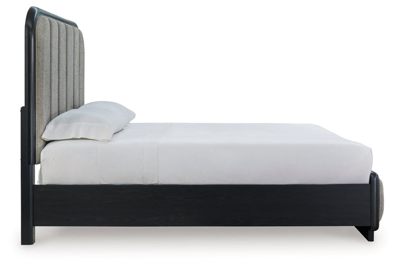 Rowanbeck Upholstered Panel Bed