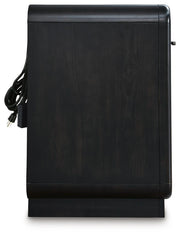 Rowanbeck Upholstered Panel Bed, Dresser, Mirror, Chest & Nightstand, Bedroom Set