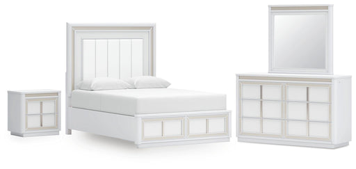 Chalanna Bedroom Sets Queen Dresser, Mirror and Nightstand